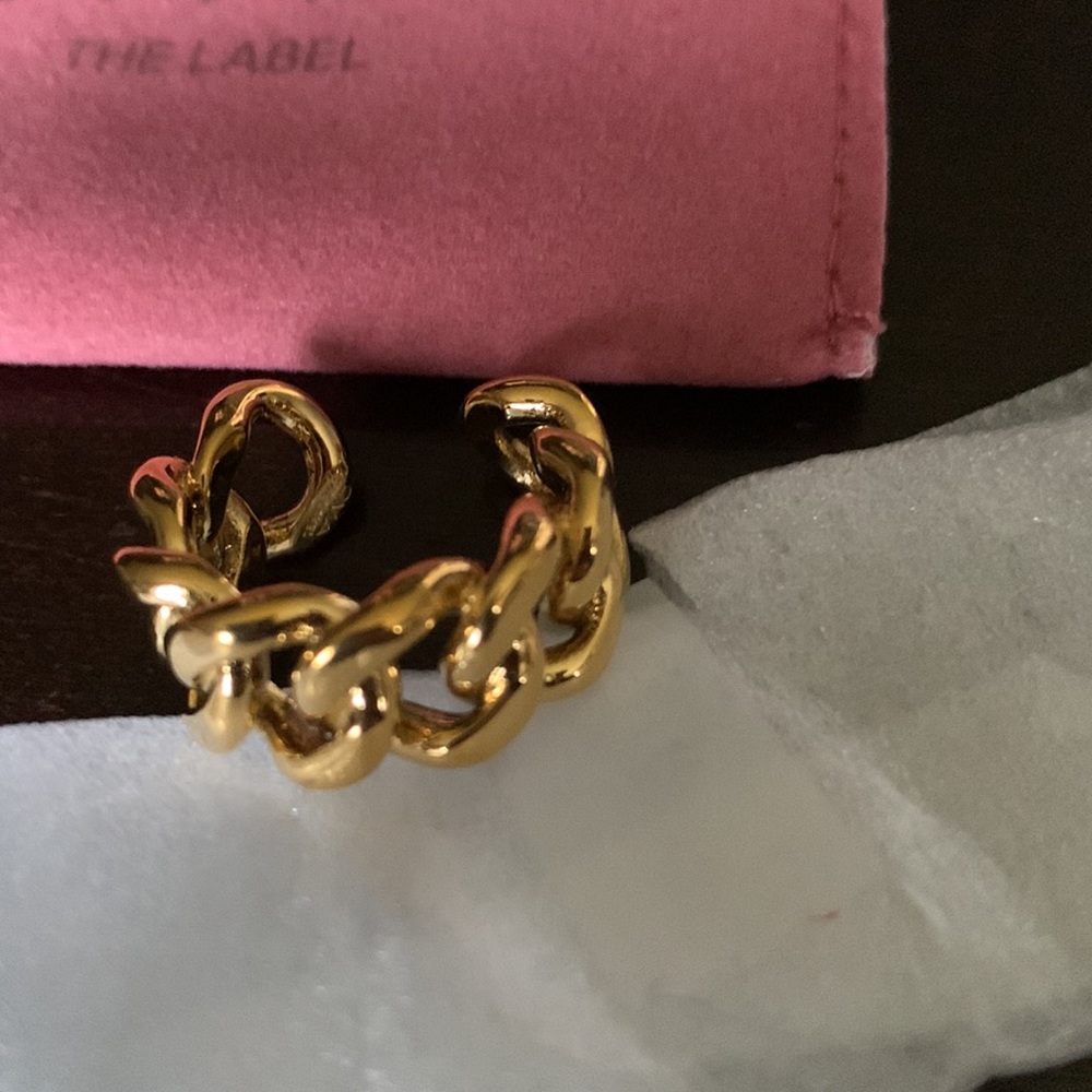 Oma the Label Bold Gold Chain Ring - Picture 2 of 6